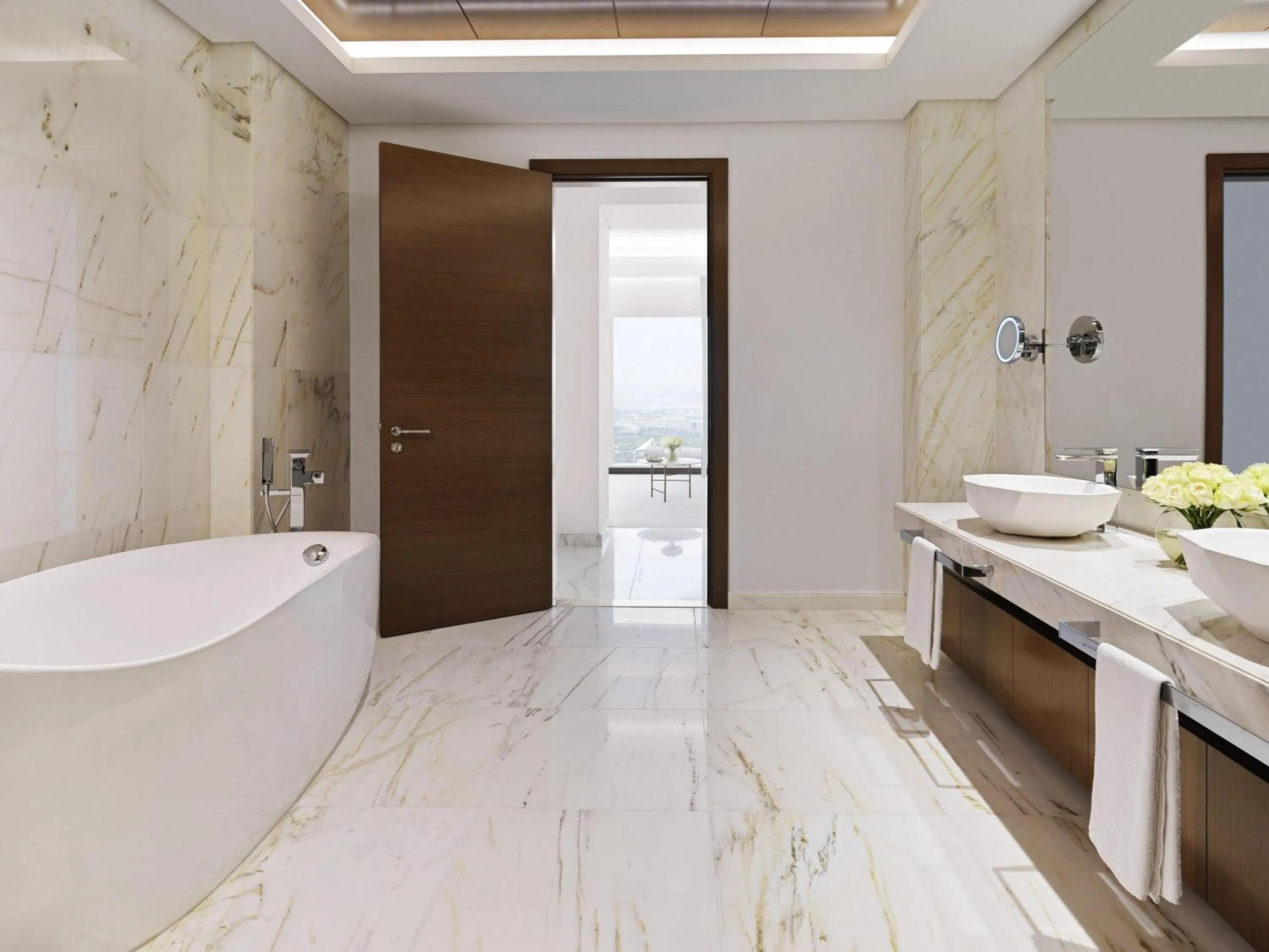 Bedroom in Sofitel Dubai The Obelisk