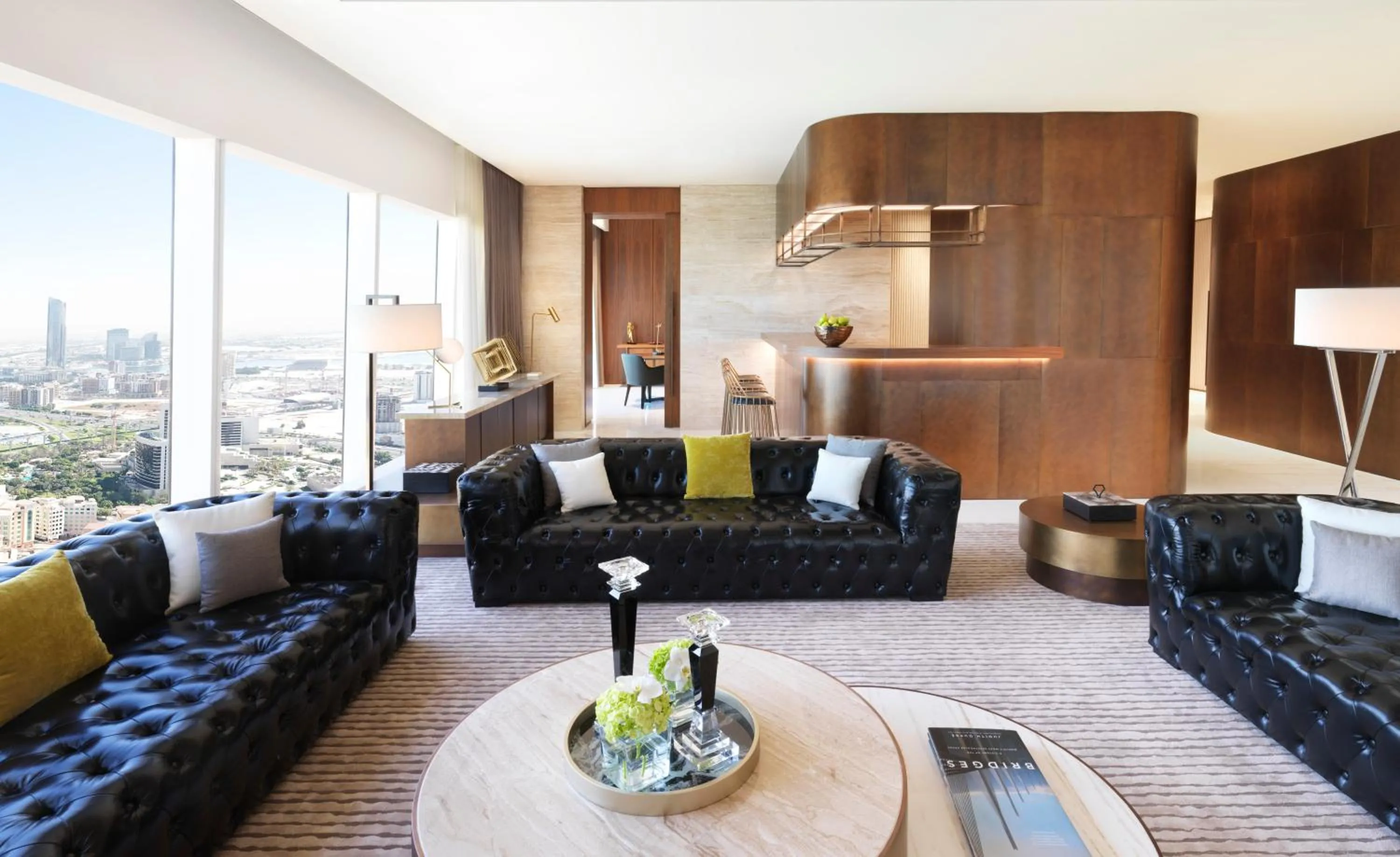 Living room in Sofitel Dubai The Obelisk