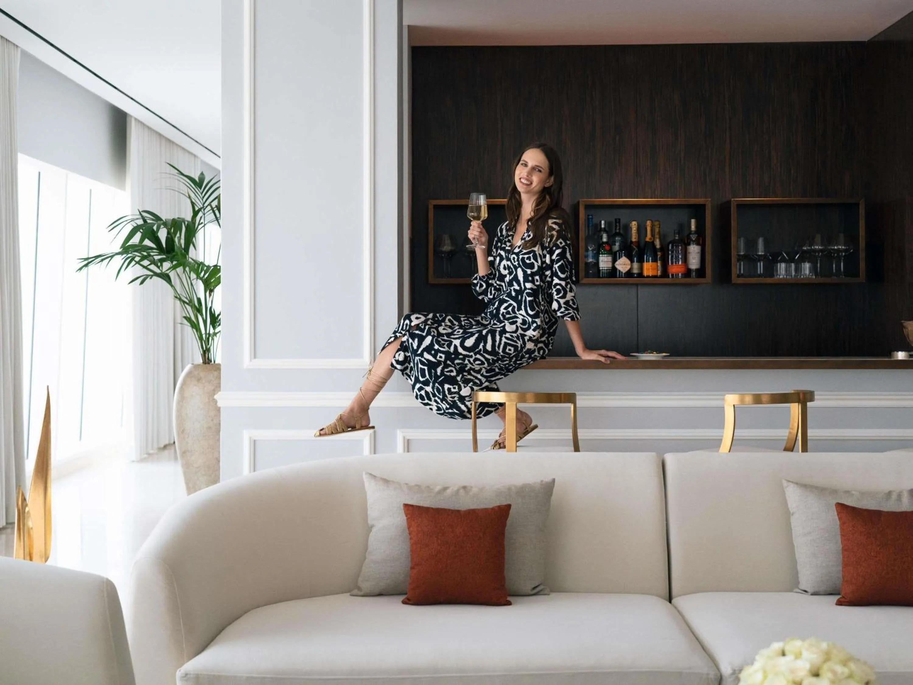 Bedroom in Sofitel Dubai The Obelisk