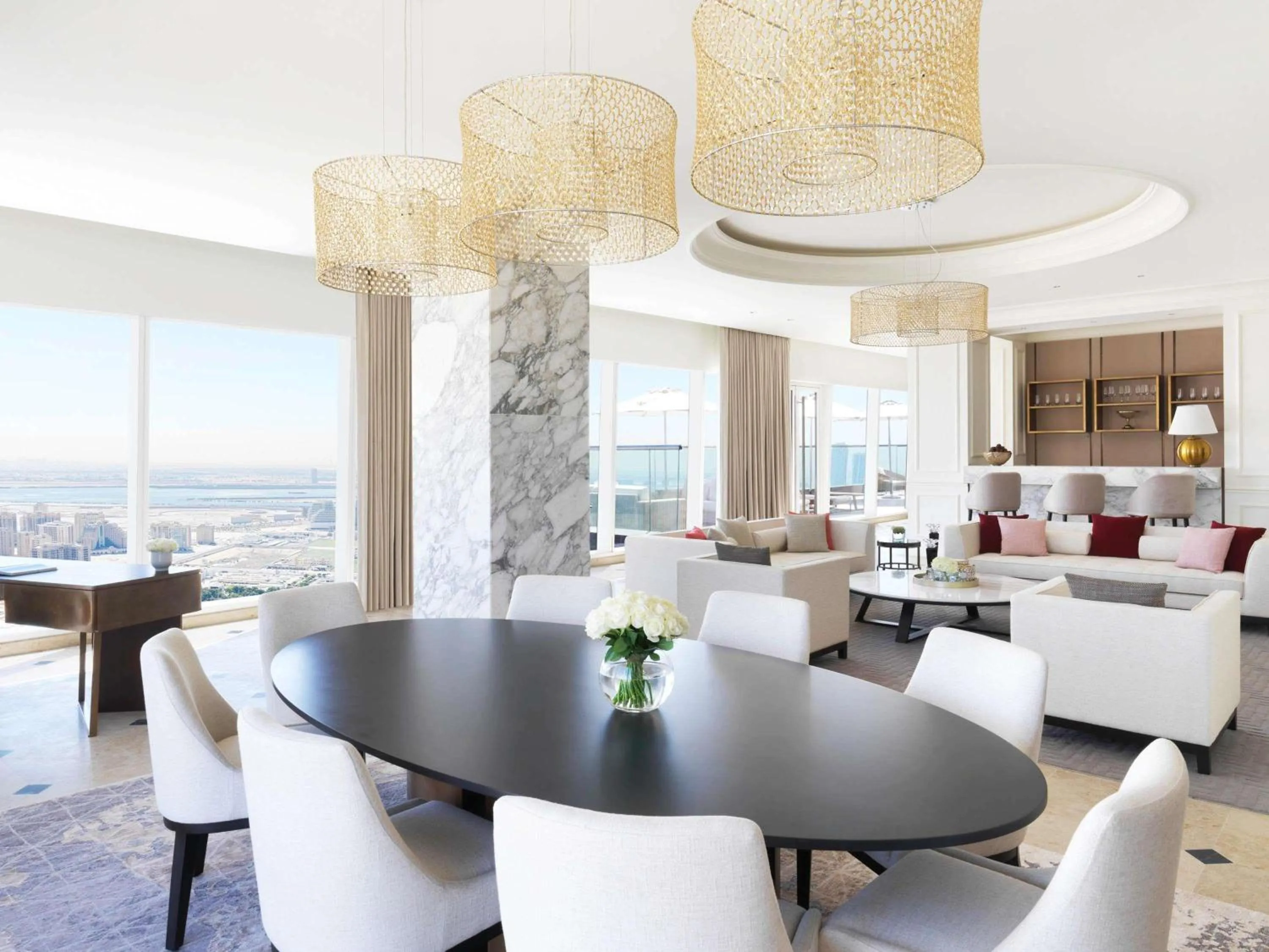 Bedroom in Sofitel Dubai The Obelisk