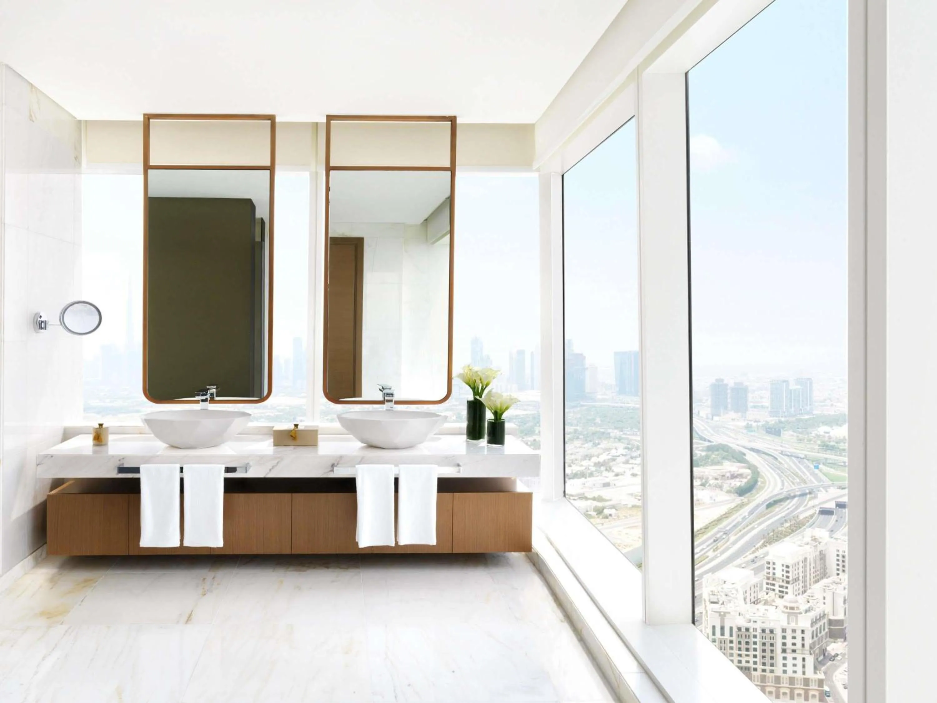 Bedroom in Sofitel Dubai The Obelisk