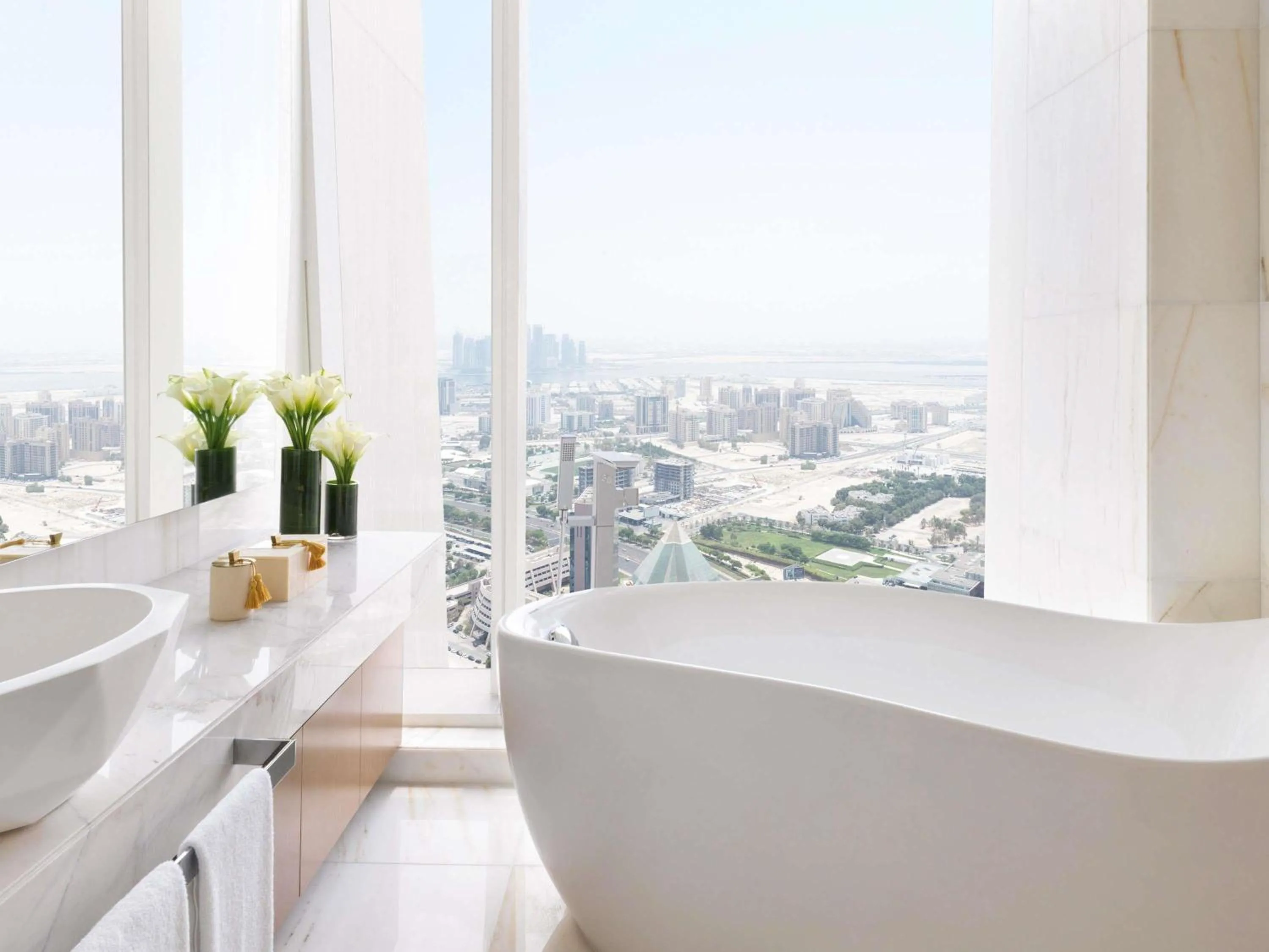 Bedroom in Sofitel Dubai The Obelisk