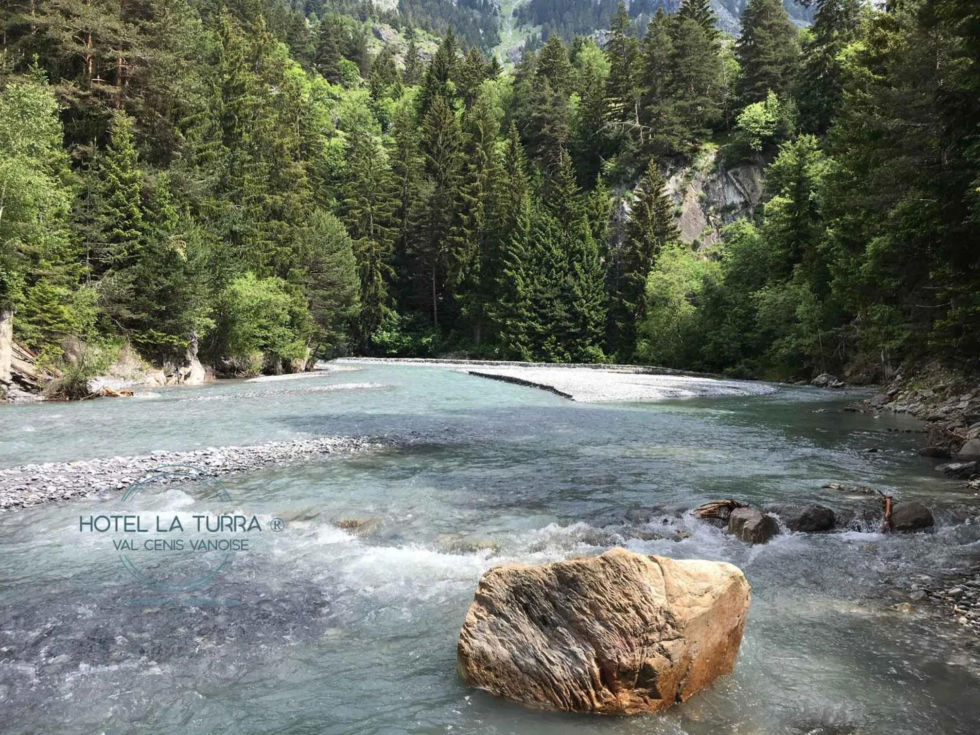 Natural landscape in Hotel la Turra