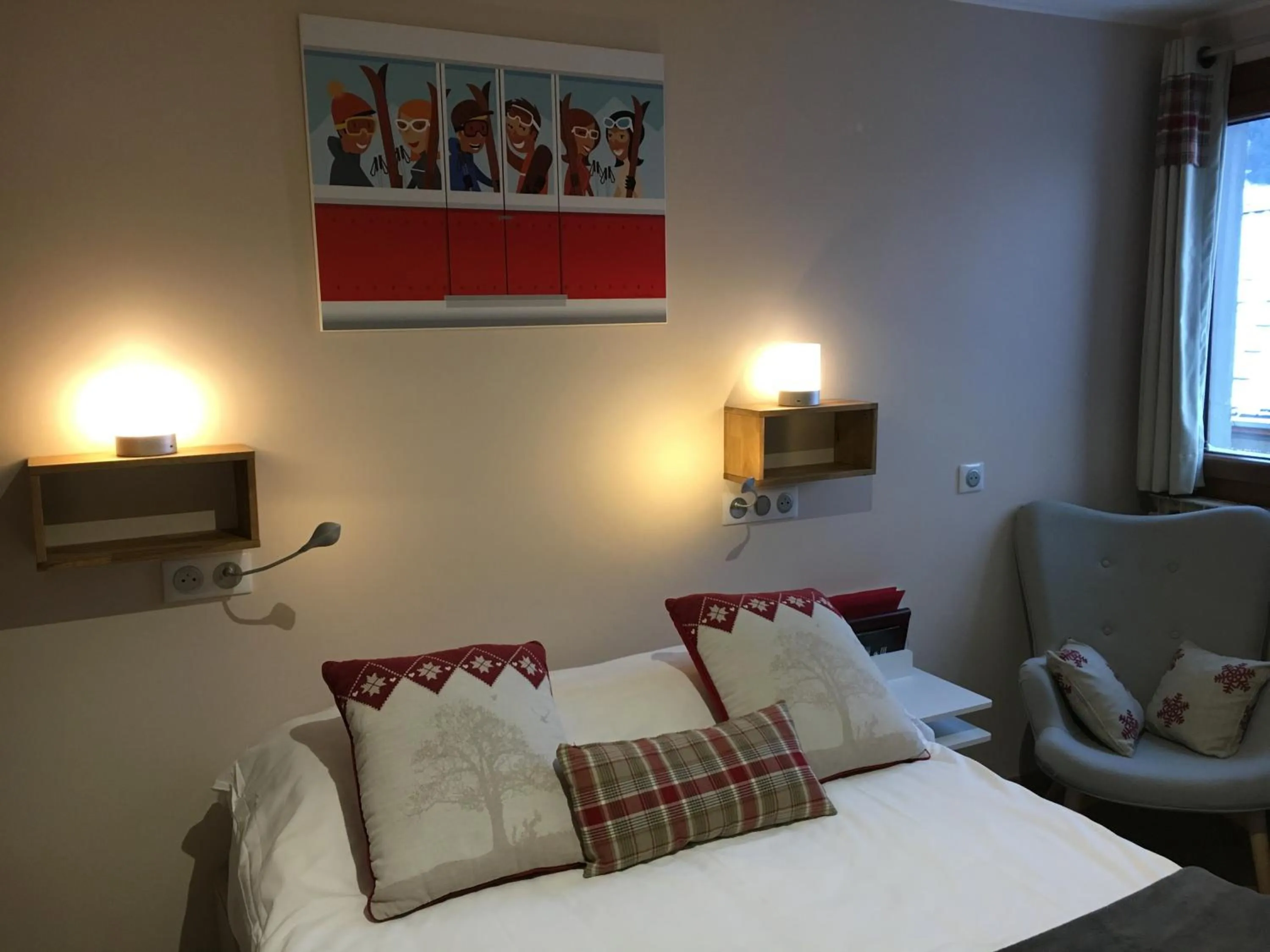 Bedroom, Bed in Hotel la Turra