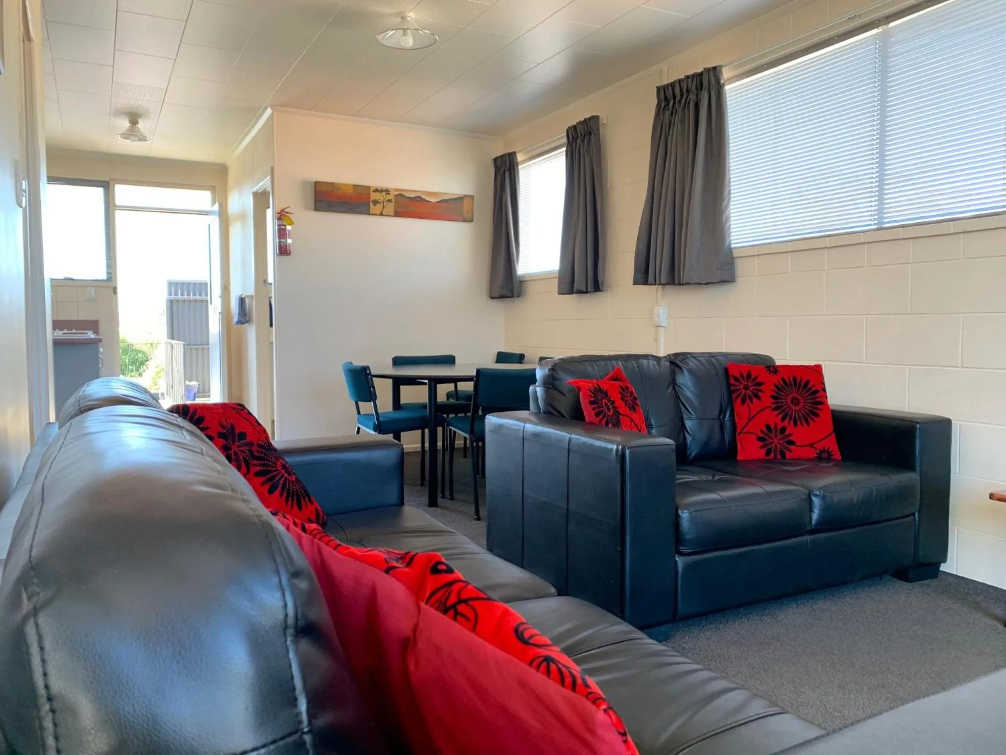 Living room in Temuka Motel