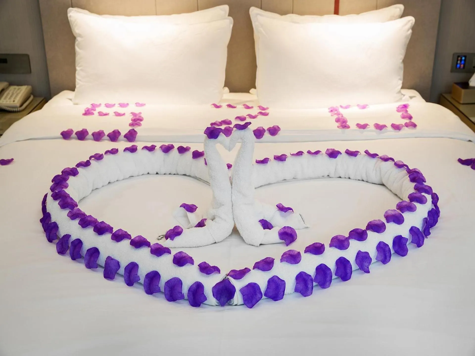 Bed in Lavande Hotel Hengyang Changsheng West Road Nanhua University