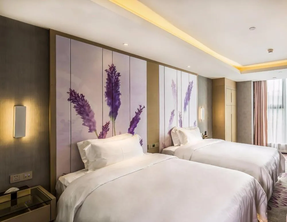 Bed in Lavande Hotel Shenzhen Baoan Haiya Binfencheng