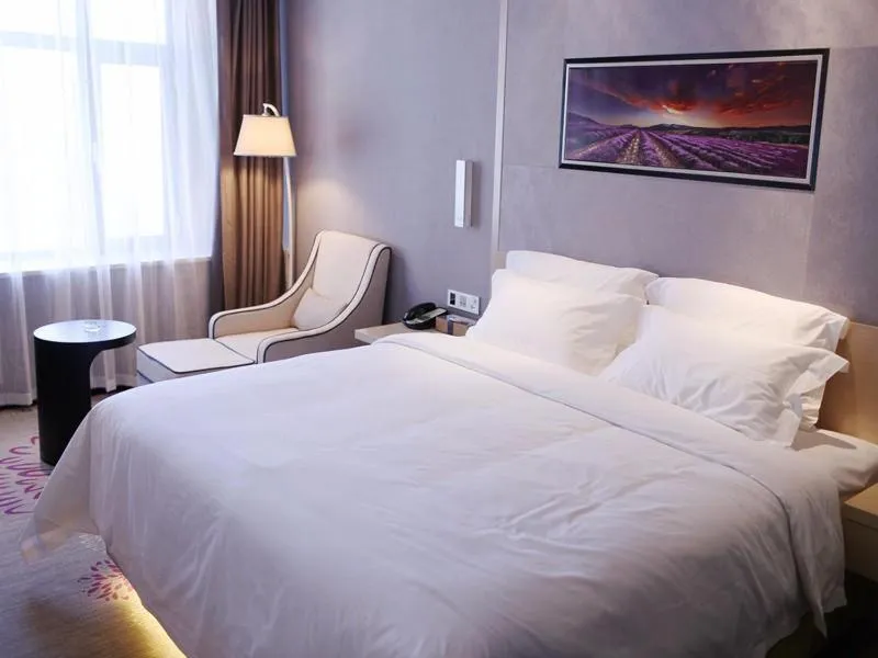 Bed in Lavande Hotel Jilin Songjiang Road Jiangwan Bridge Branch