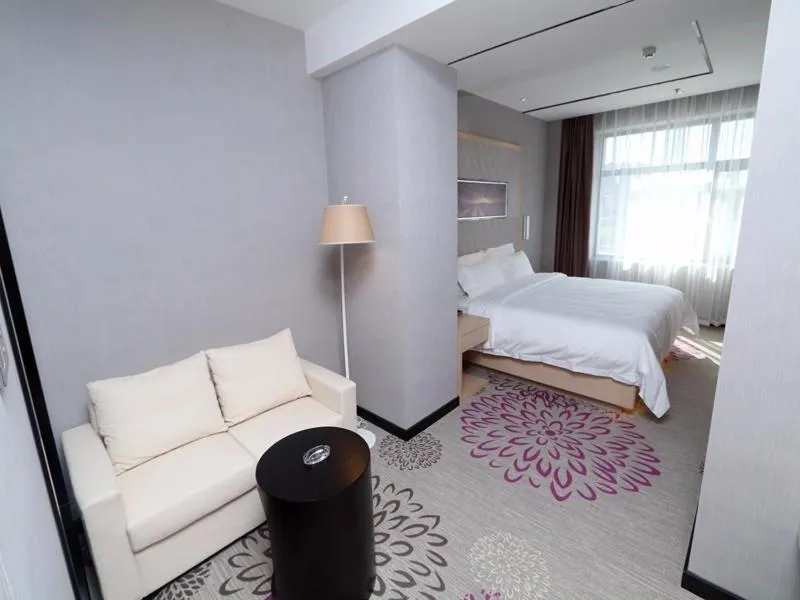 Bed in Lavande Hotel Jilin Songjiang Road Jiangwan Bridge Branch
