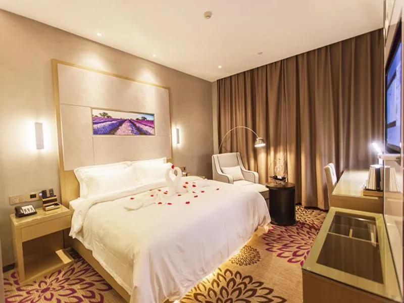 Bed in Lavande Hotel Jinzhong Yuci Walmart Branch