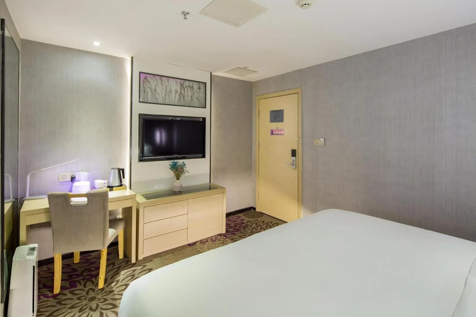 Bed in Lavande Hotel Changsha Pedestrian Street Nanmenkou Metro Station Branch