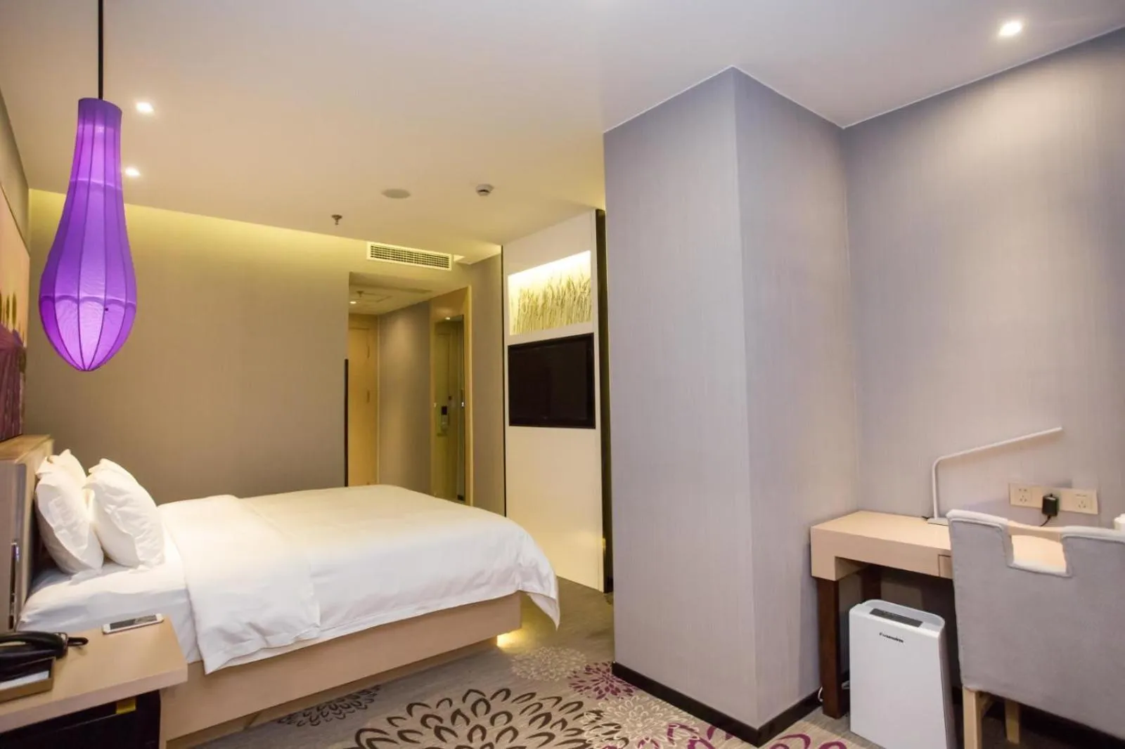 Bed in Lavande Hotel Xuzhou East High-speed Rail Station Jinshanqiao Development Zone Branch