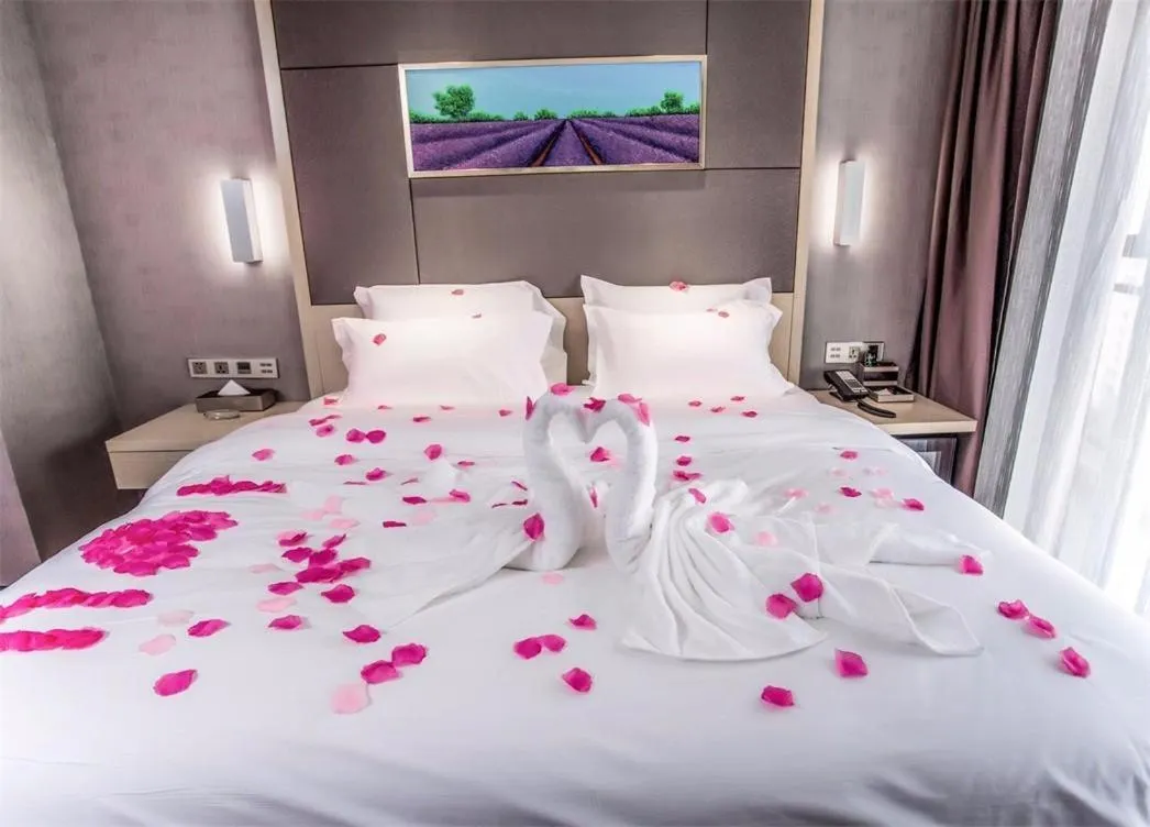 Bed in Lavande Hotel Xiaogan Beijing Road Branch