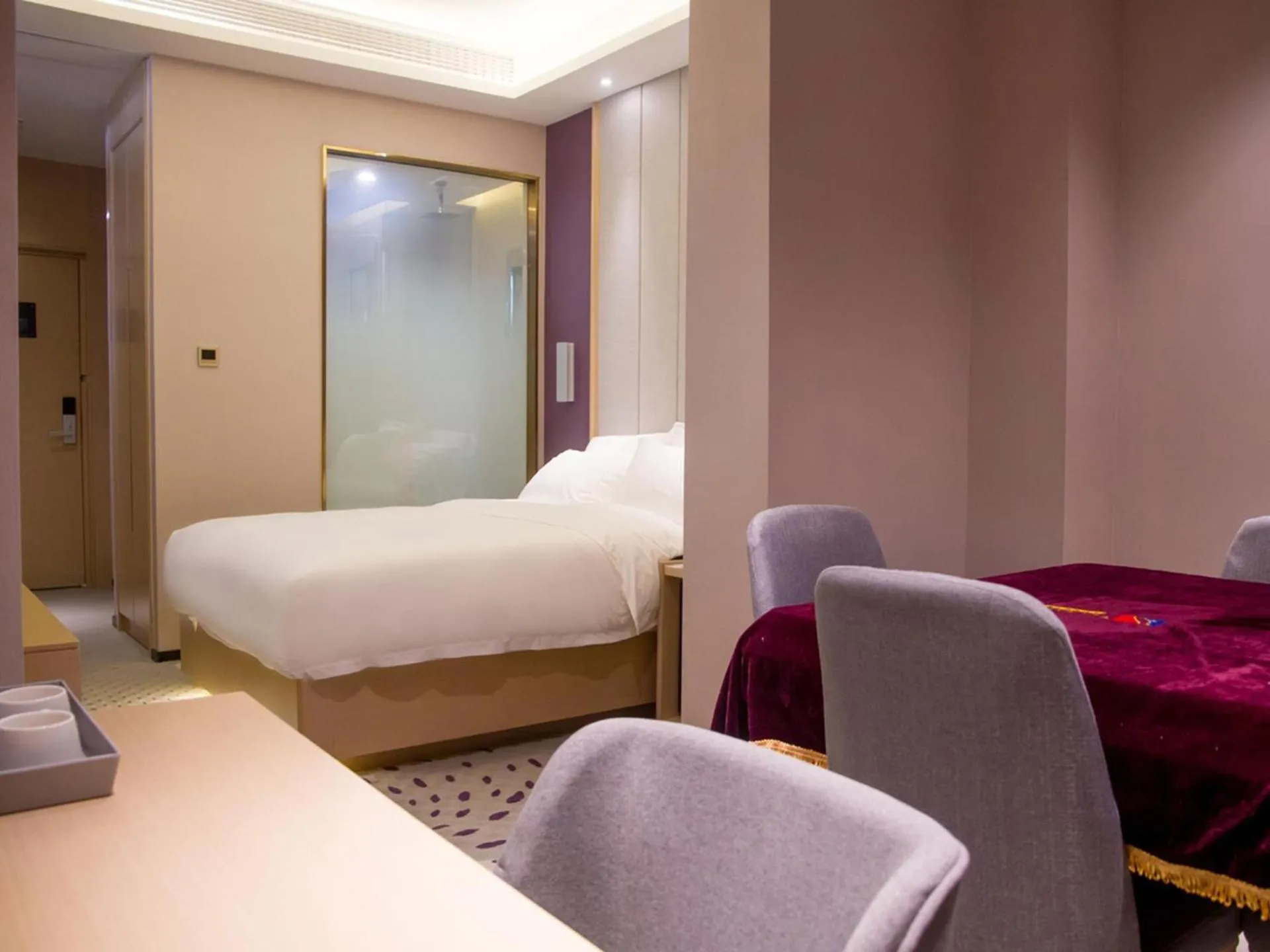 Bed in Lavande Hotel Shiyan Sanyan Branch