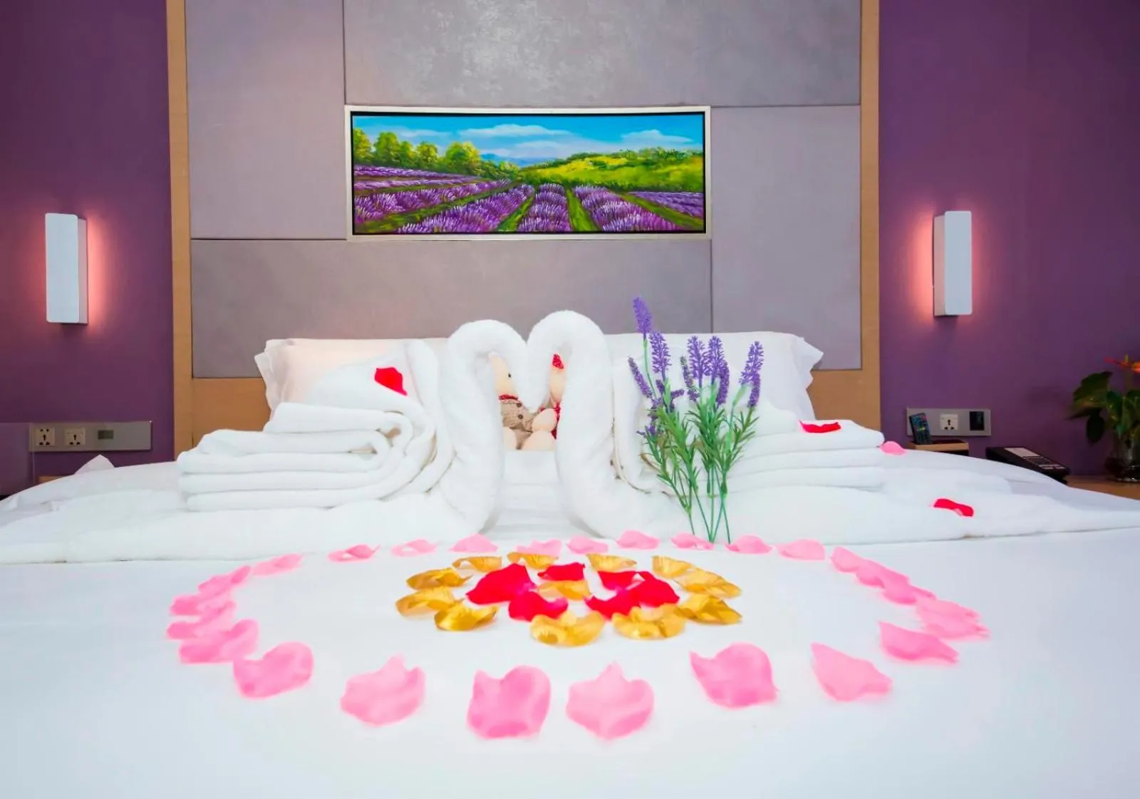 Bed in Lavande Hotel Changde Pedestrian Street Branch