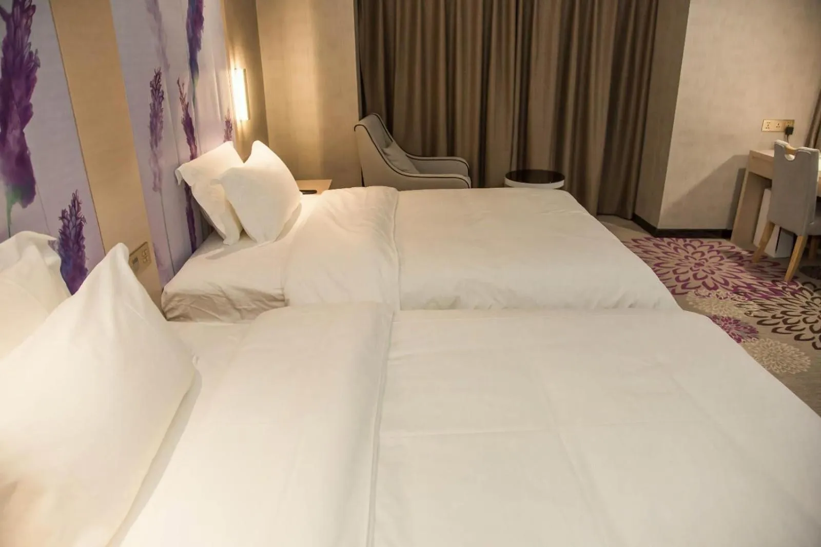 Bed in Lavande Hotels Xianning Tonghui Square Branch
