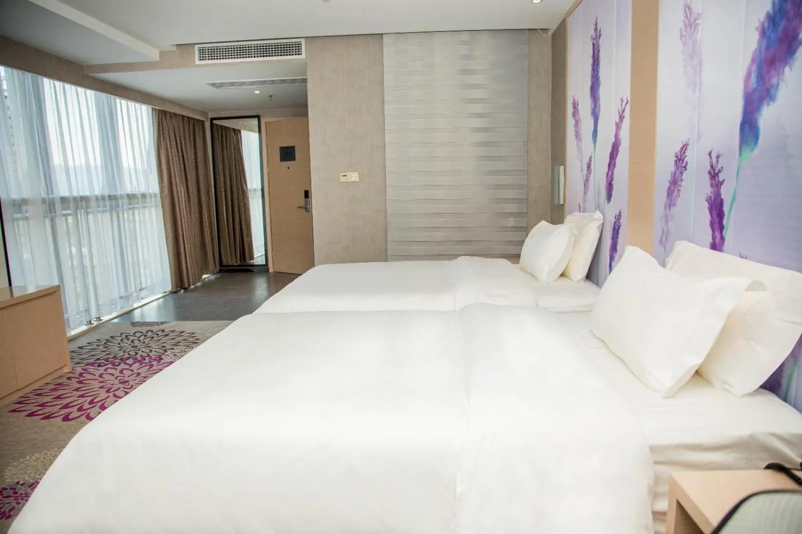 Bed in Lavande Hotels Xianning Tonghui Square Branch