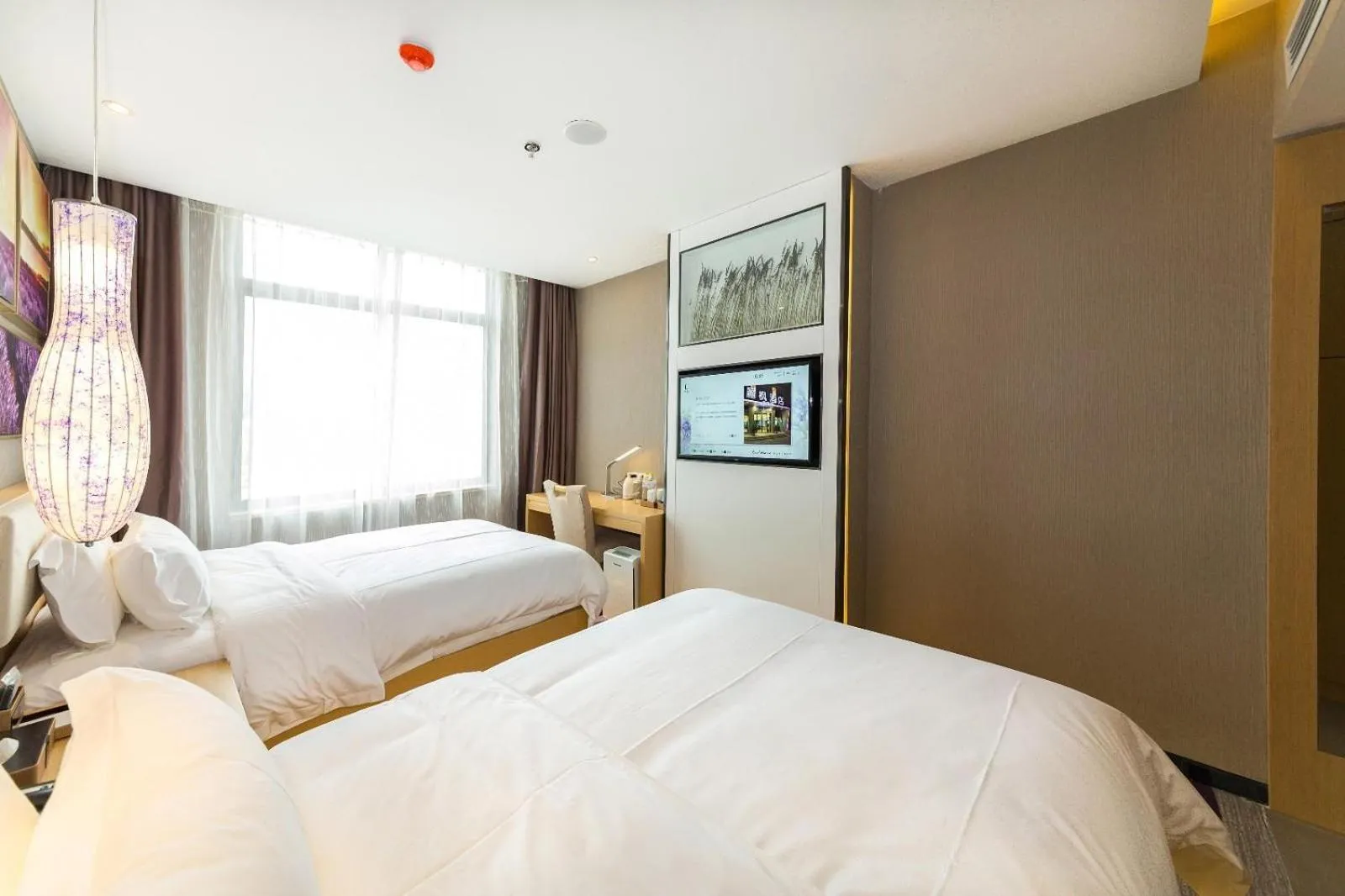 Bed in Lavande Hotels Weihai Weigao Square Branch