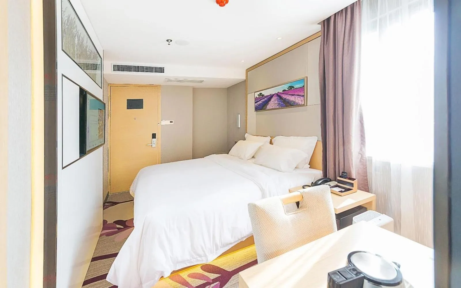 Bed in Lavande Hotels Weihai Weigao Square Branch