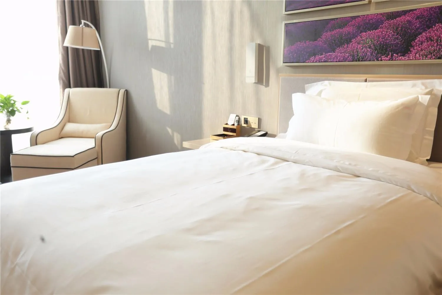 Bed in Lavande Hotel Shijiazhuang Zhonghua North Street Zhongchu Plaza Branch