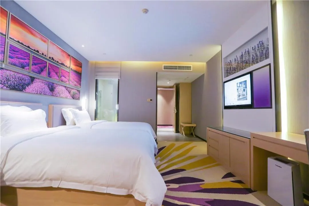 Bed in Lavande Hotel Shijiazhuang Zhonghua North Street Zhongchu Plaza Branch