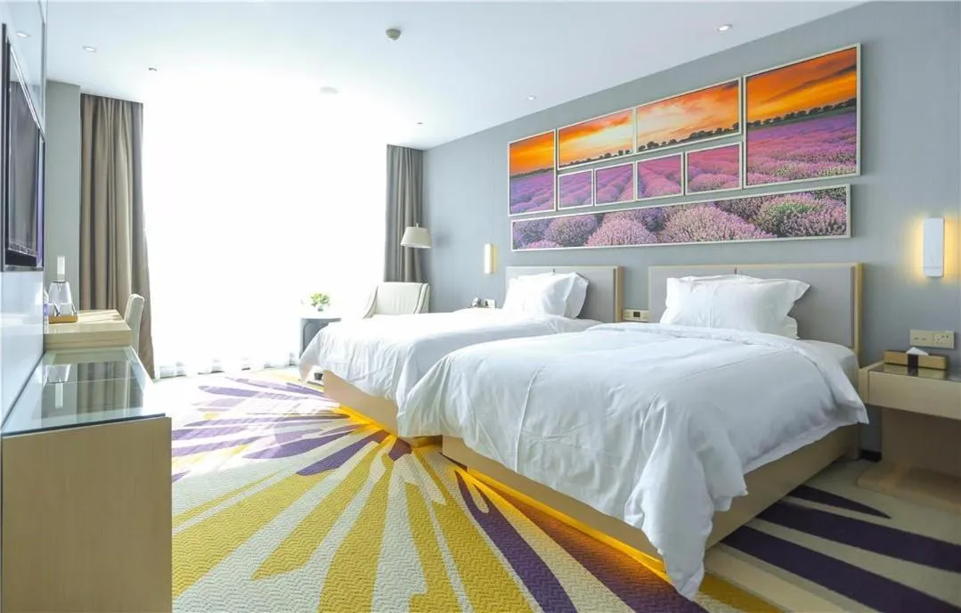 Bed in Lavande Hotel Shijiazhuang Zhonghua North Street Zhongchu Plaza Branch