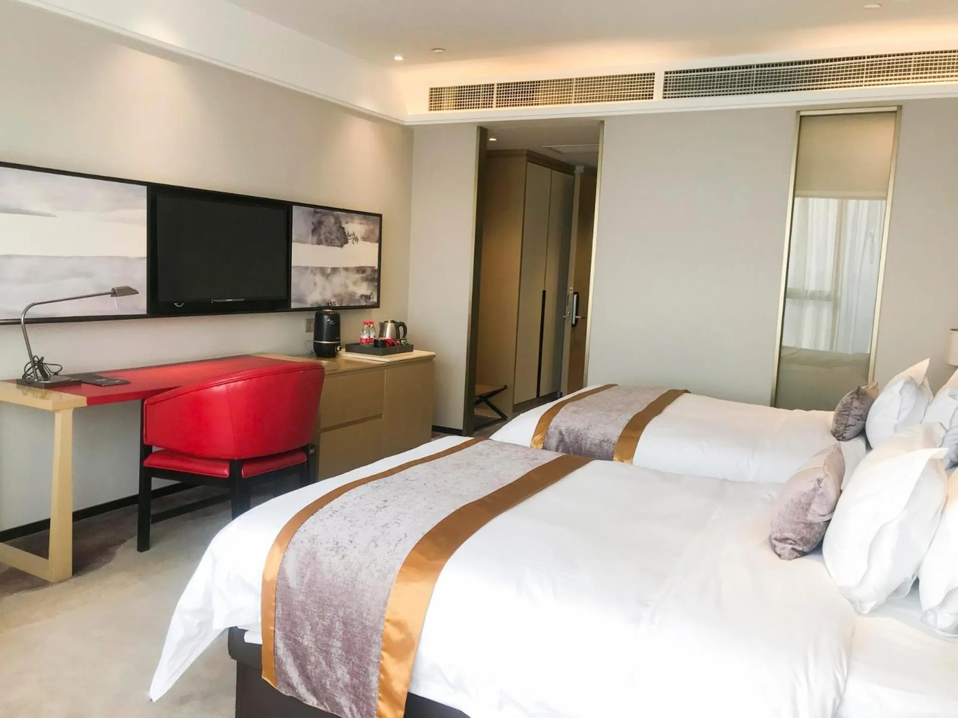Bed in Lavande Hotel Shijiazhuang Zhonghua North Street Zhongchu Plaza Branch