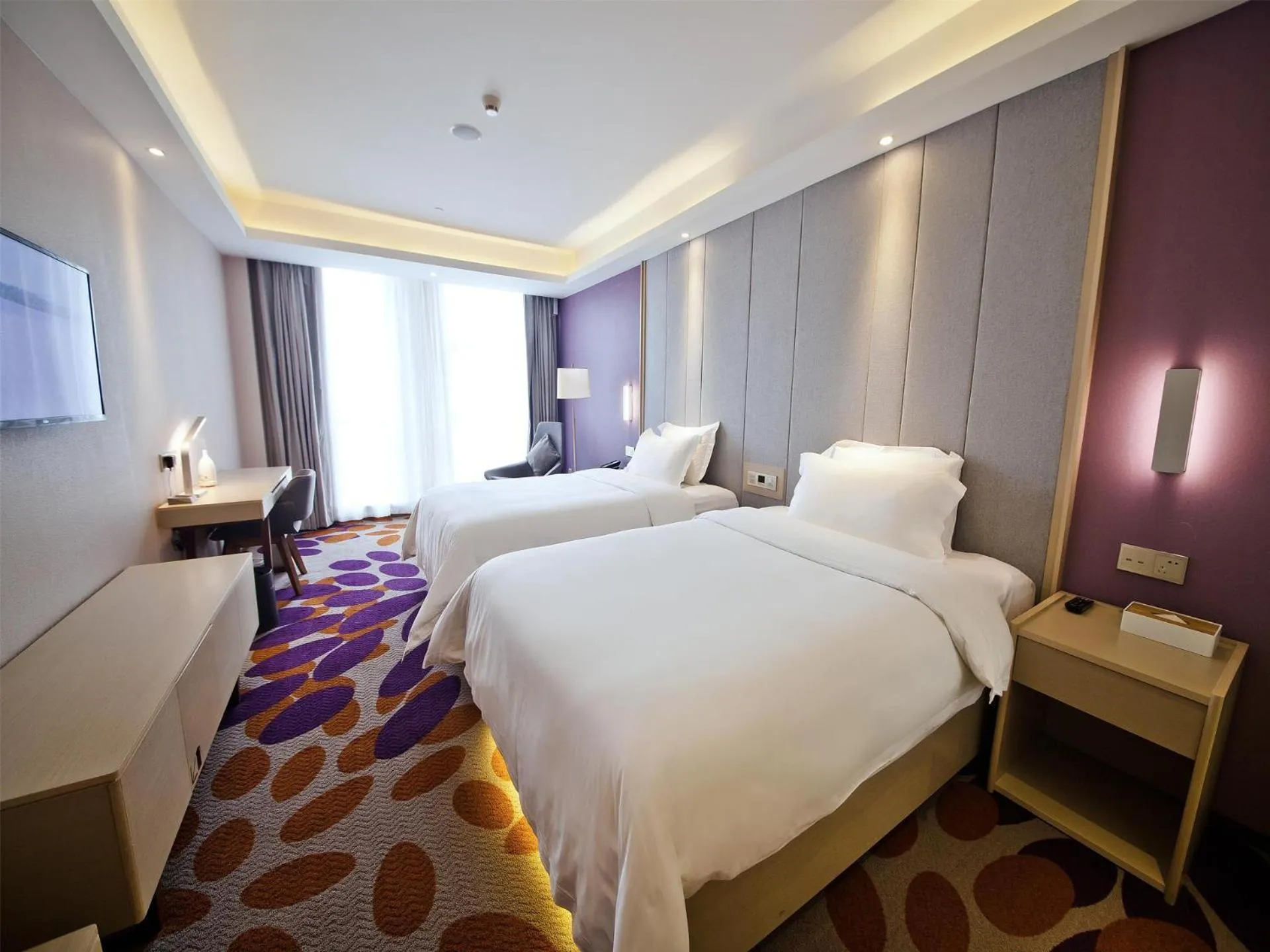 Bed in Lavande Hotel (Changsha Railway Station Chaoyang Metro Station Branch)
