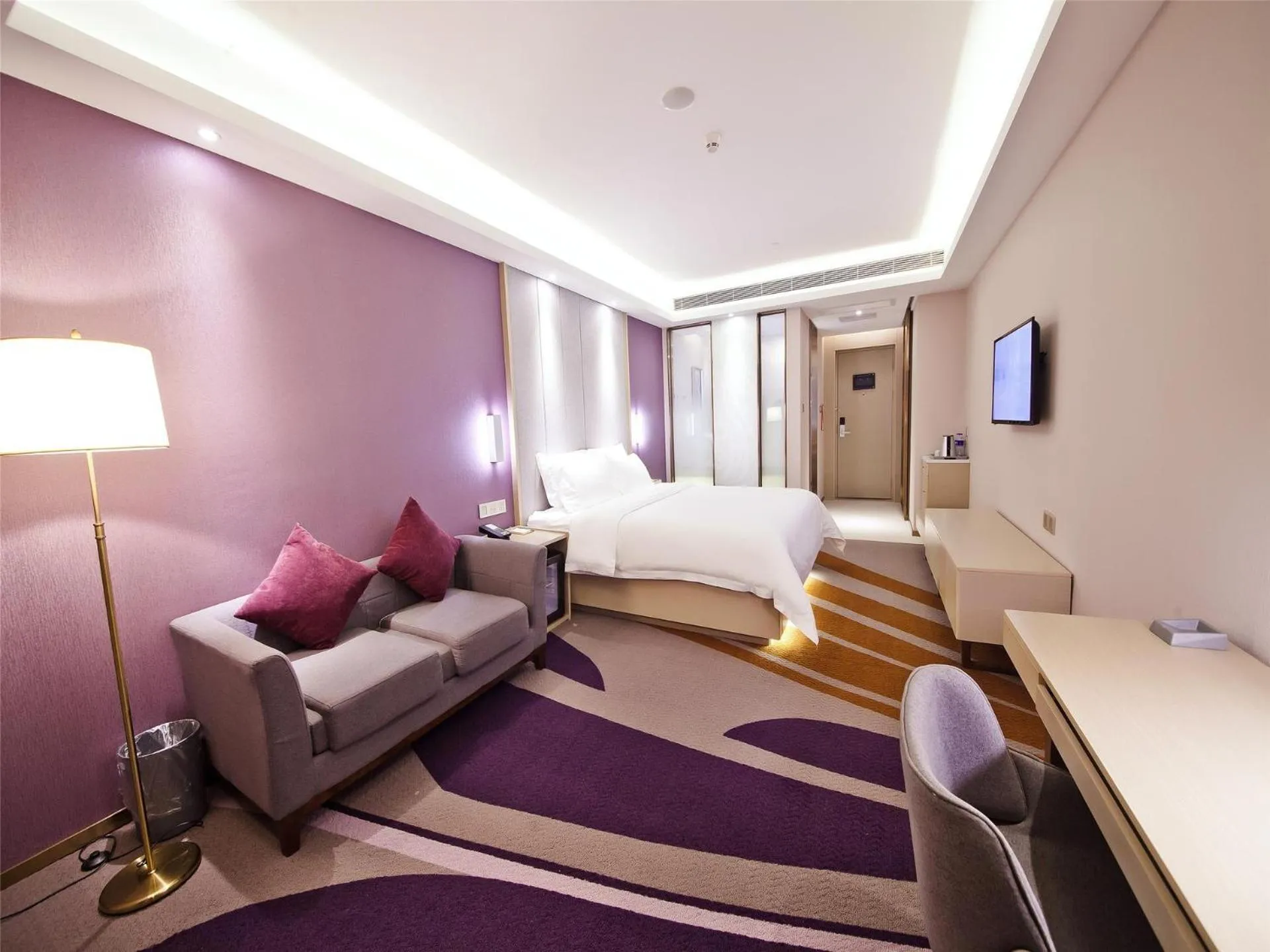 Bed in Lavande Hotel (Changsha Railway Station Chaoyang Metro Station Branch)
