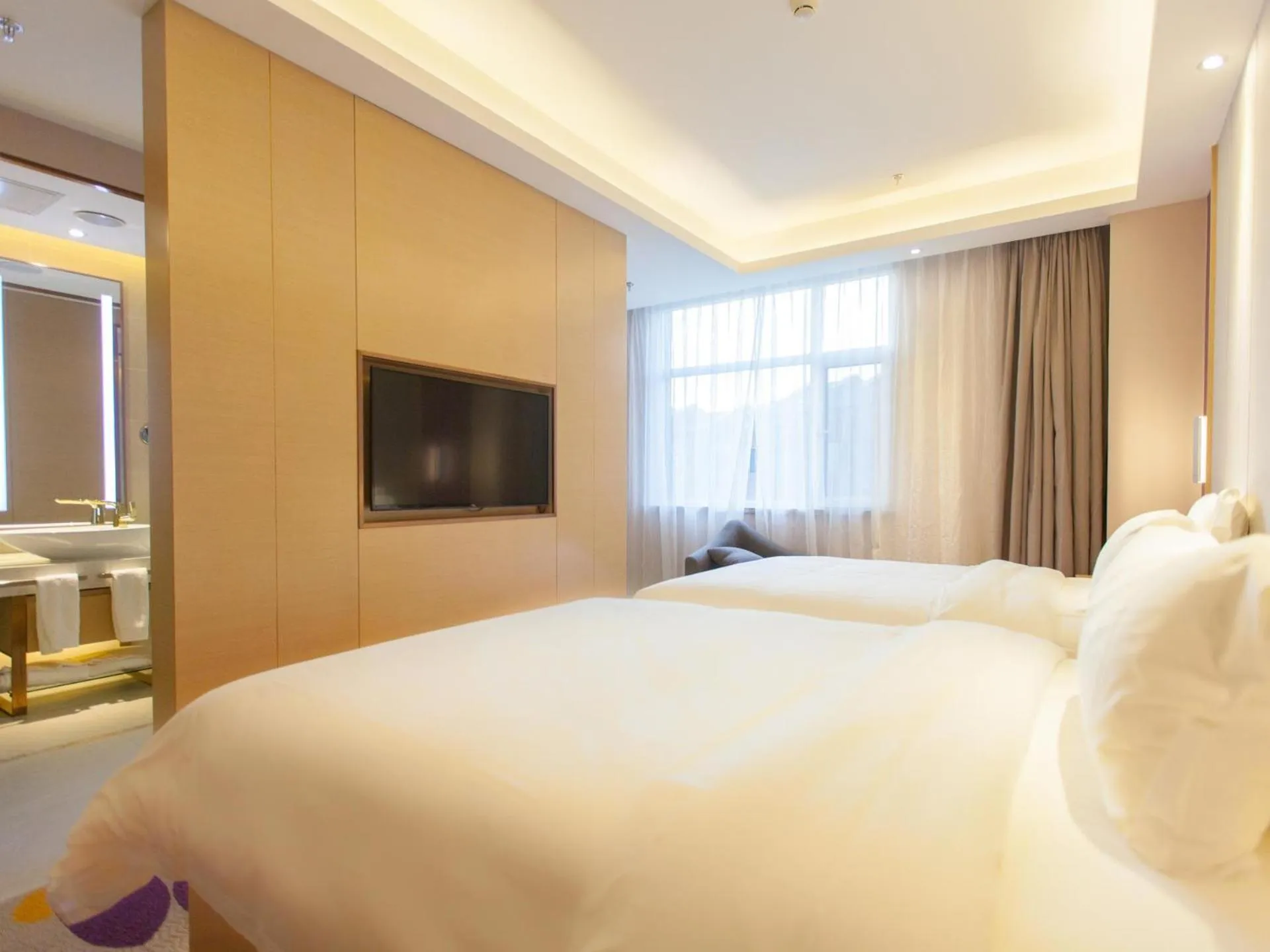 Bed in Lavande Hotel (Chengde Mountain Resort Waiba Temple Branch)