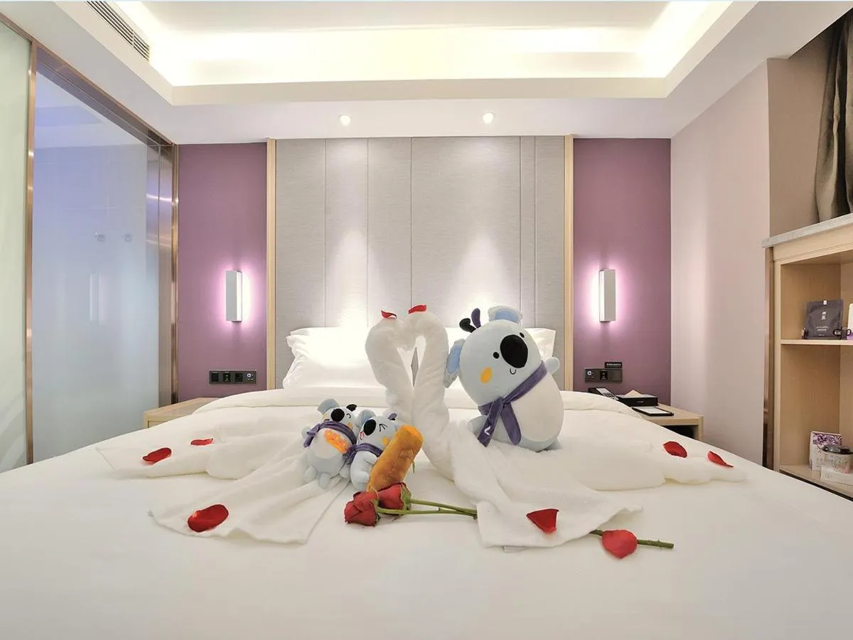 Bed in Lavande Hotel (Siping Wanda Plaza Branch)