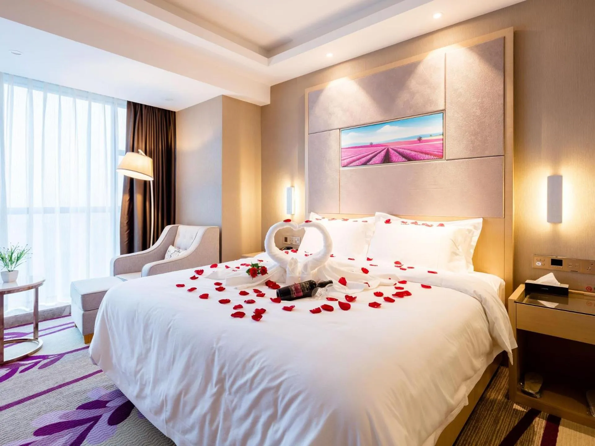 Bed in Lavande Hotel (Ganzhou Railway Station Branch)