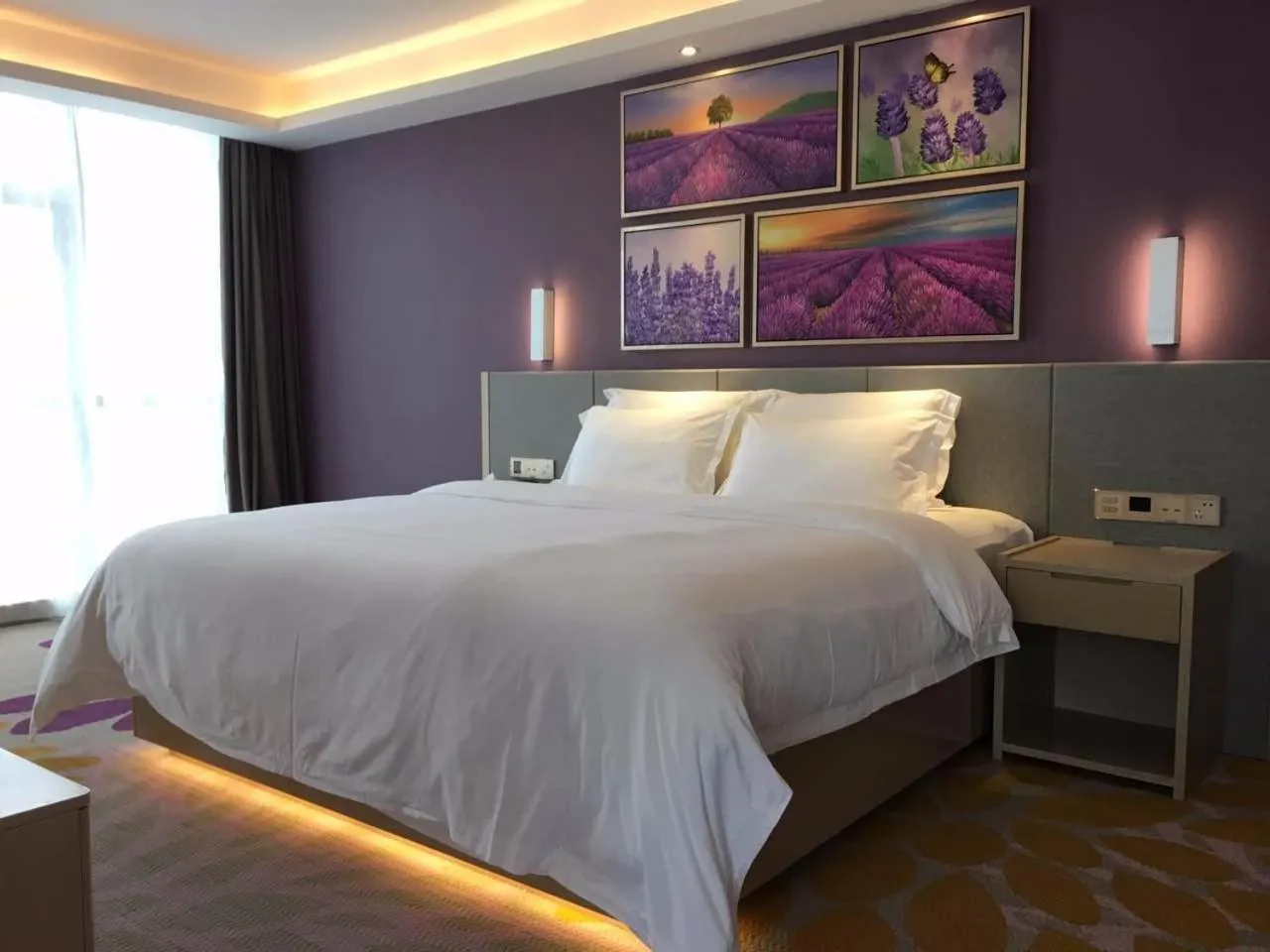 Bed in Lavande Hotel (Fuzhou Wanda Branch)