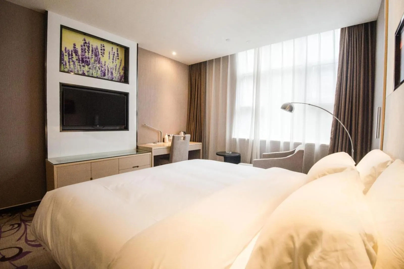 Bed in Lavande Hotel (Liupanshui Ancient Town Branch)