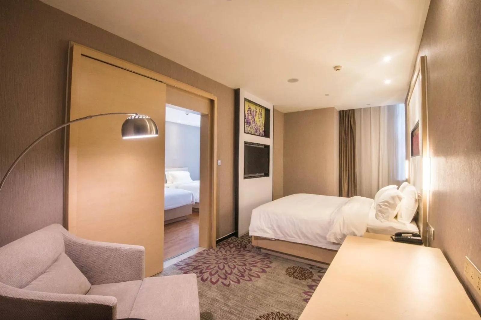 Bed in Lavande Hotel (Liupanshui Ancient Town Branch)