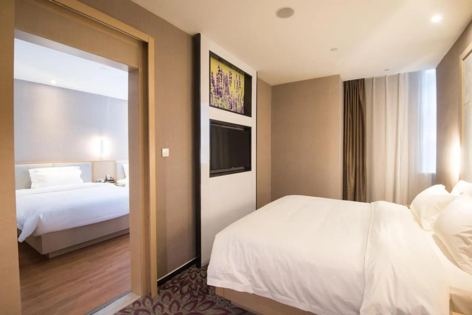 Bed in Lavande Hotel (Liupanshui Ancient Town Branch)