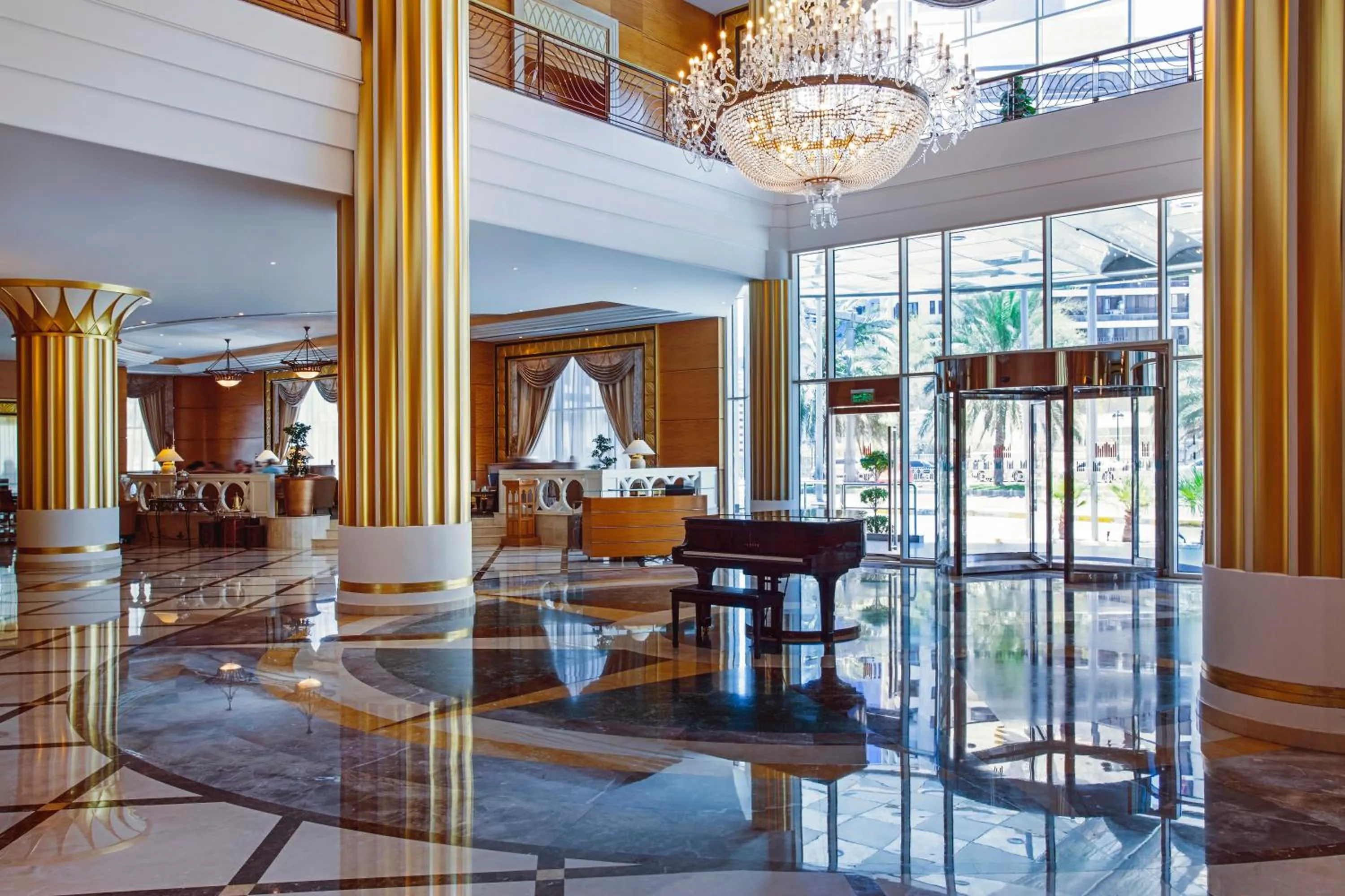 Facade/entrance in Corniche Hotel Abu Dhabi