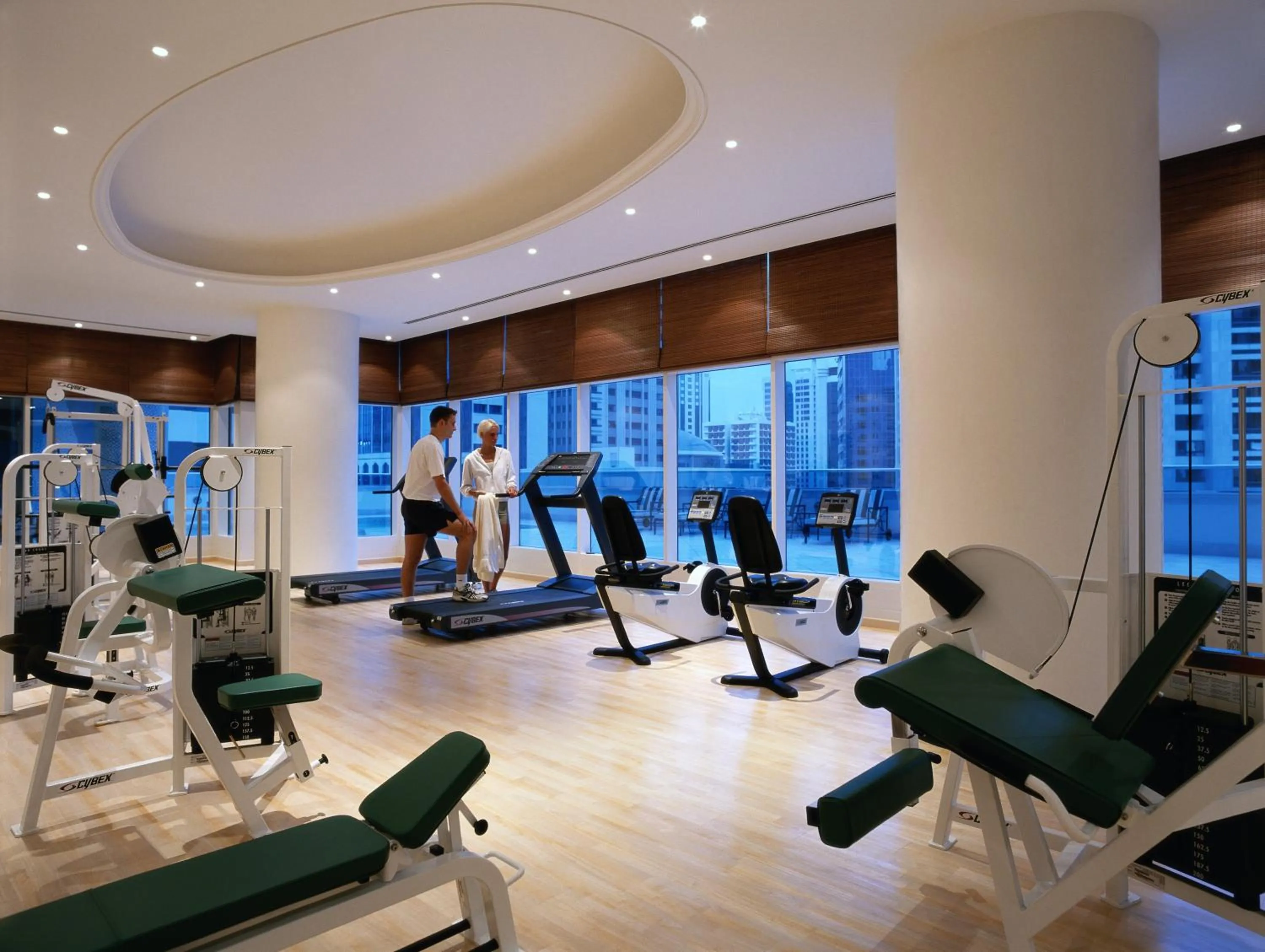 Fitness centre/facilities in Corniche Hotel Abu Dhabi