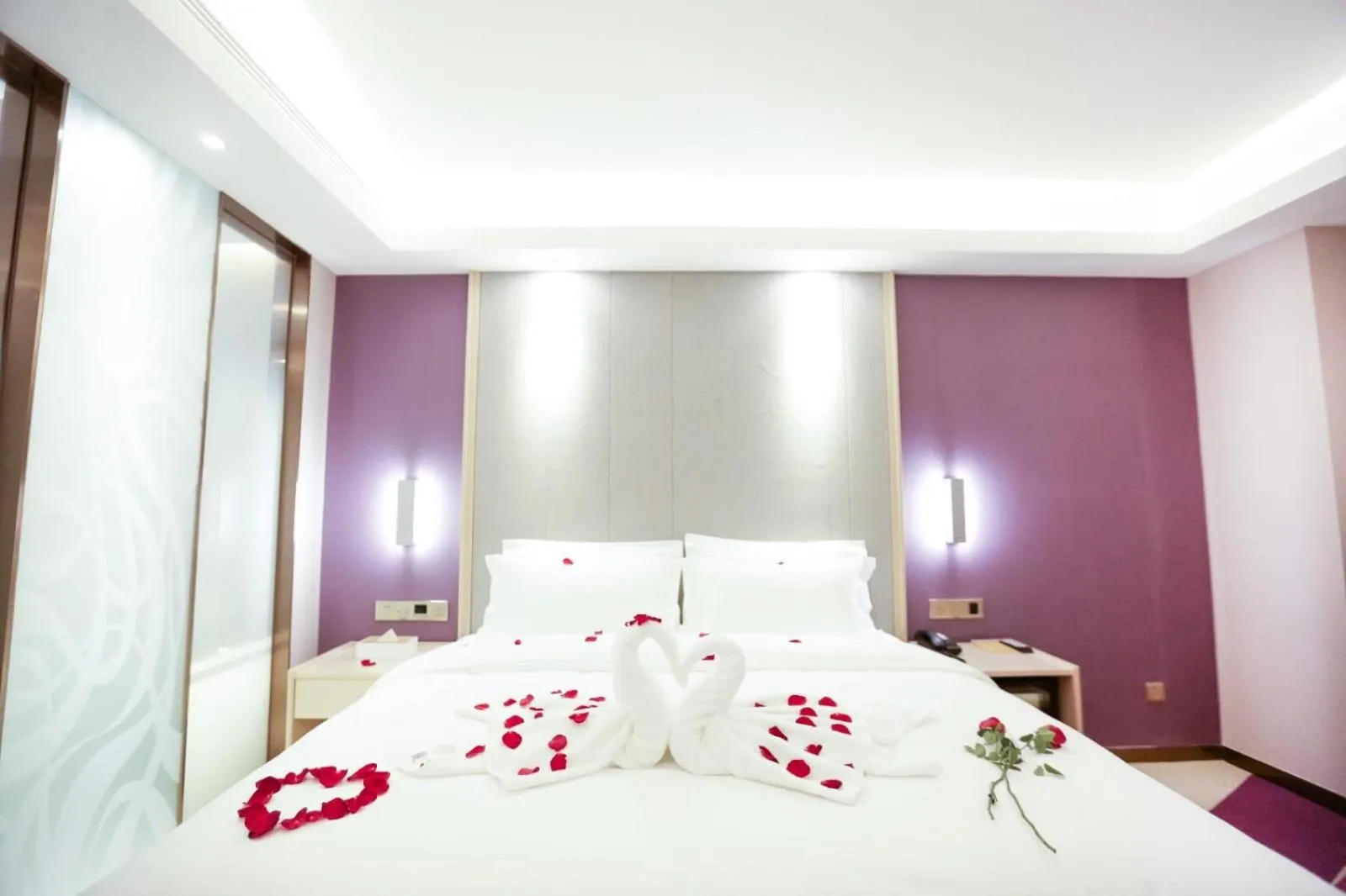 Bed in Lavande Hotel (Jingdezhen Taoxichuan Creative Square Branch)