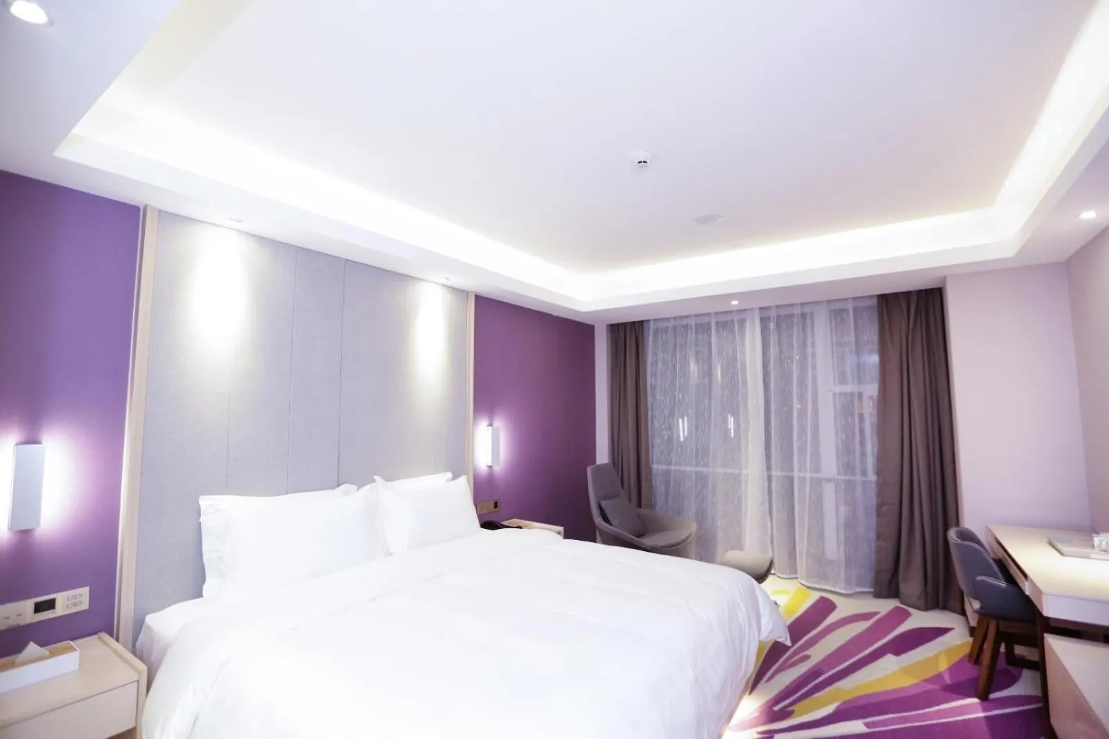 Bed in Lavande Hotel (Jingdezhen Taoxichuan Creative Square Branch)