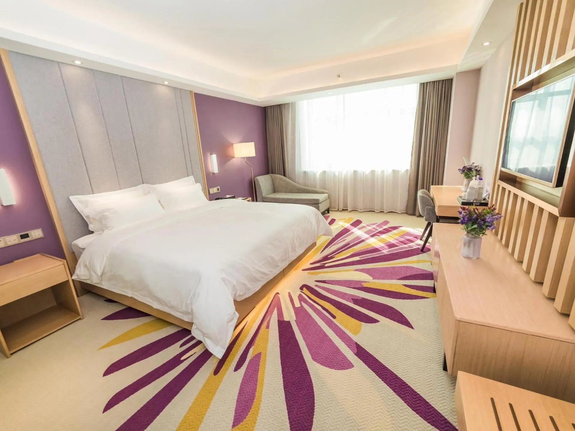 Bed in Lavande Hotel (Binzhou Huanghe 8th Road, People's Hospital Branch)