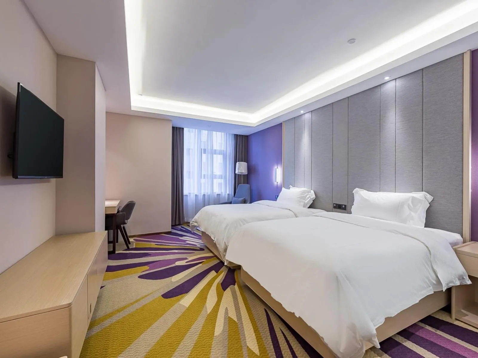 Bed in Lavande Hotel Xuzhou Junsheng Plaza