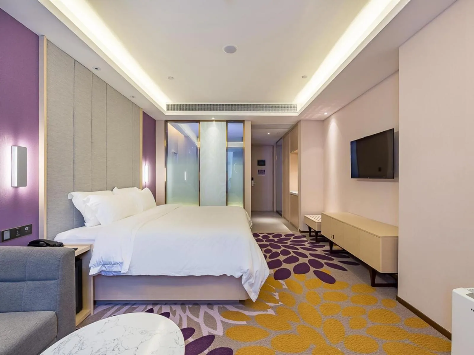 Bed in Lavande Hotel Xuzhou Junsheng Plaza