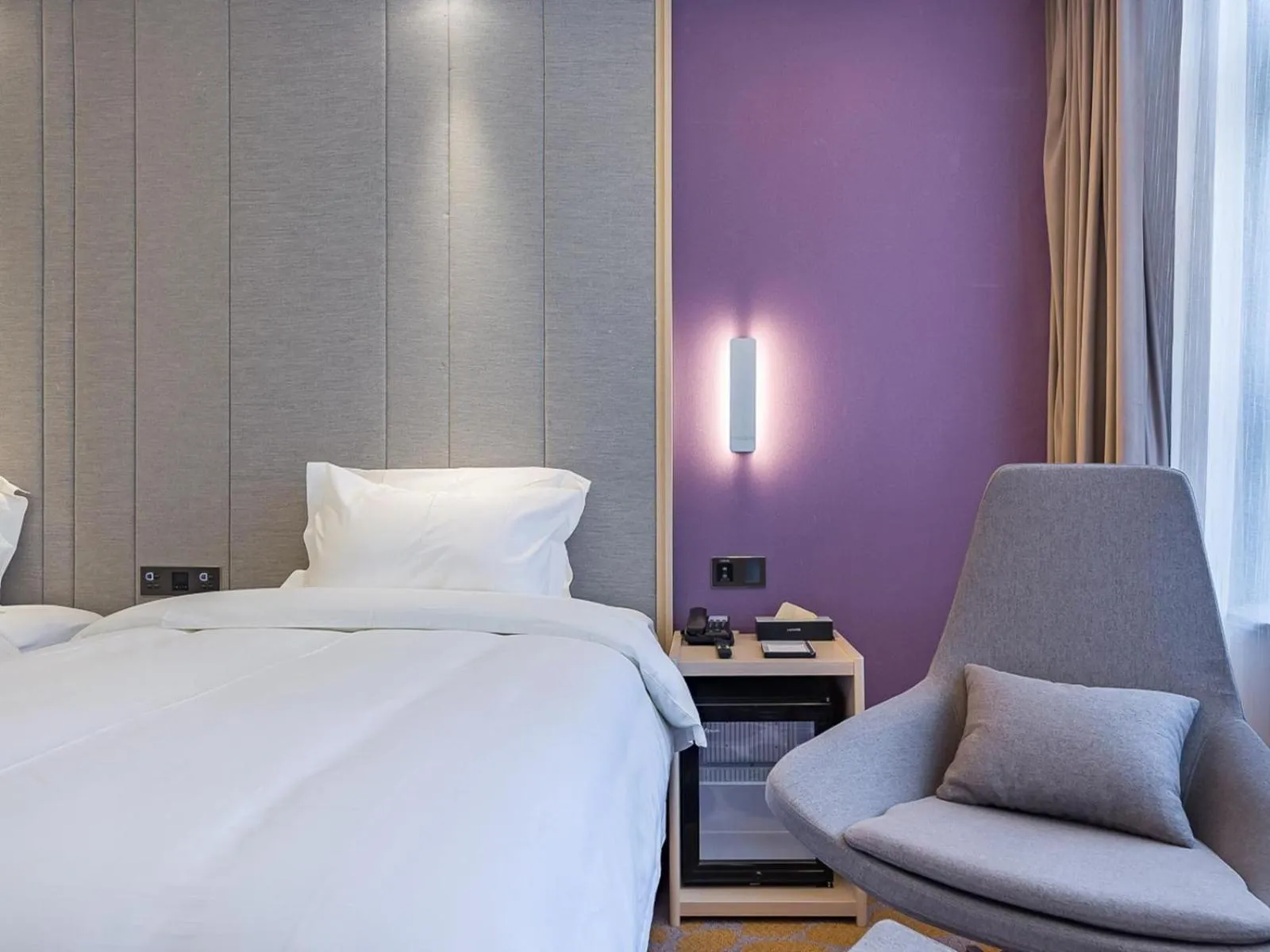 Bed in Lavande Hotel Xuzhou Junsheng Plaza