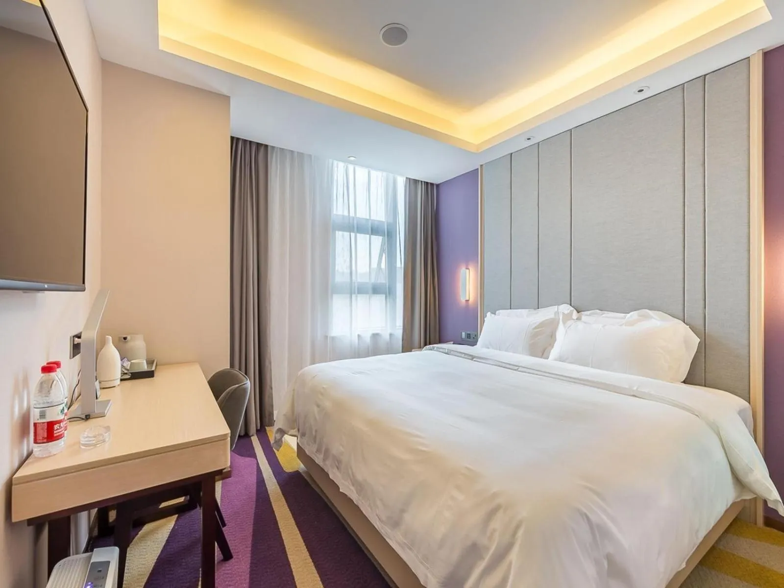 Bed in Lavande Hotel Xuzhou Junsheng Plaza