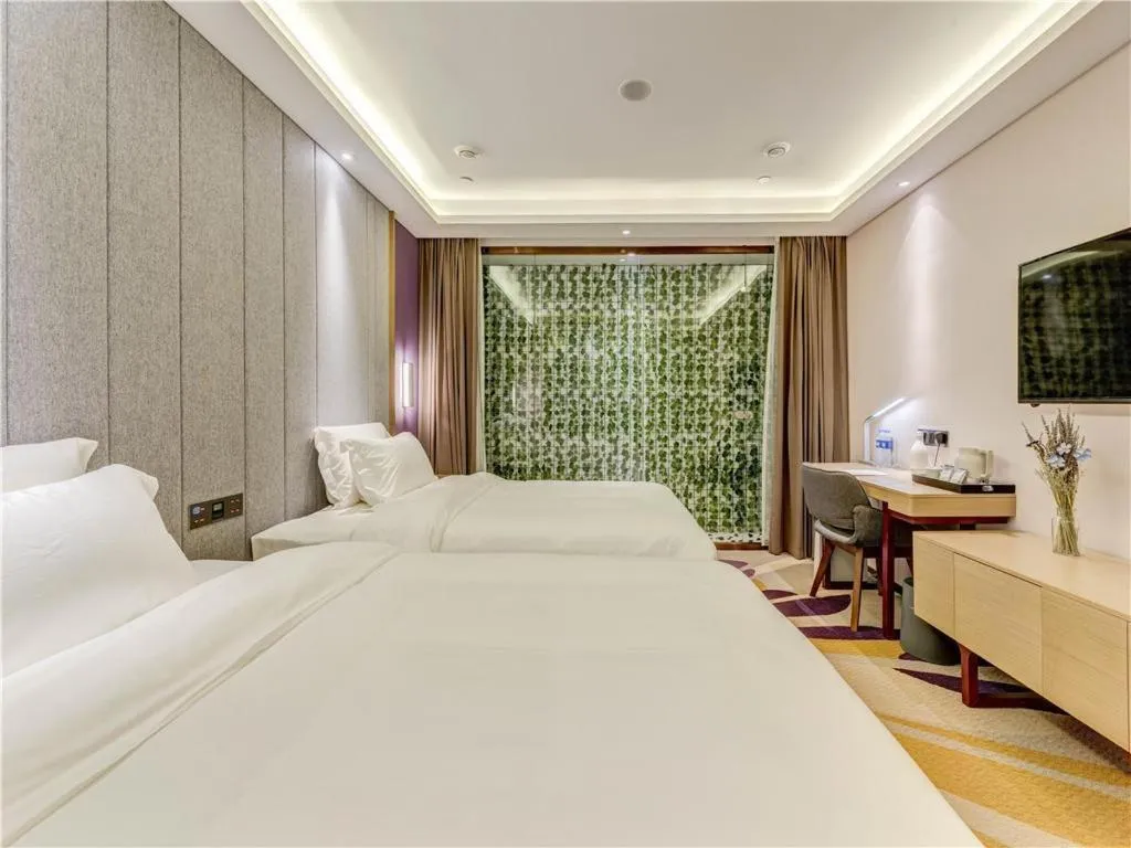 Bed in Lavande Hotel Tangshan Convention and Exhibition Yuanyang City
