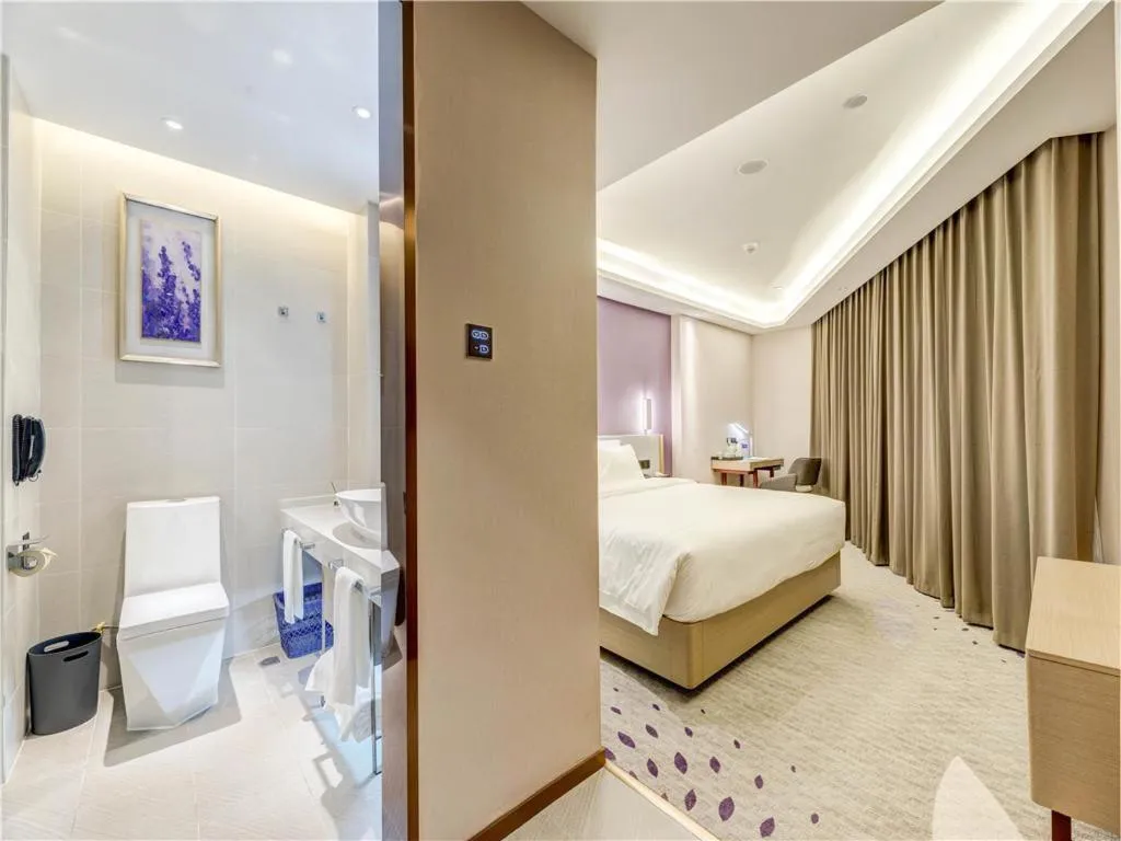 Bed in Lavande Hotel Tangshan Convention and Exhibition Yuanyang City