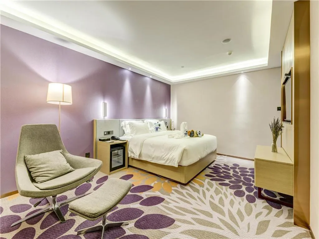 Bed in Lavande Hotel Tangshan Convention and Exhibition Yuanyang City