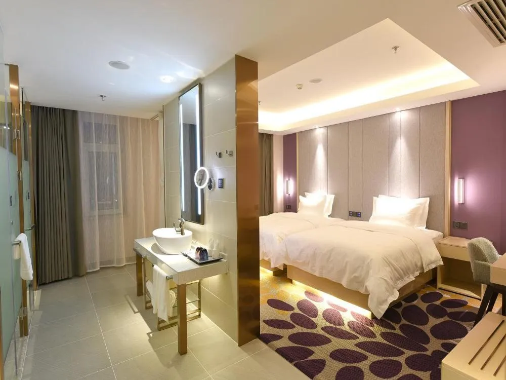 Bed in Lavande Hotel Changchun Hangkong University Fanrong Road Metro Station