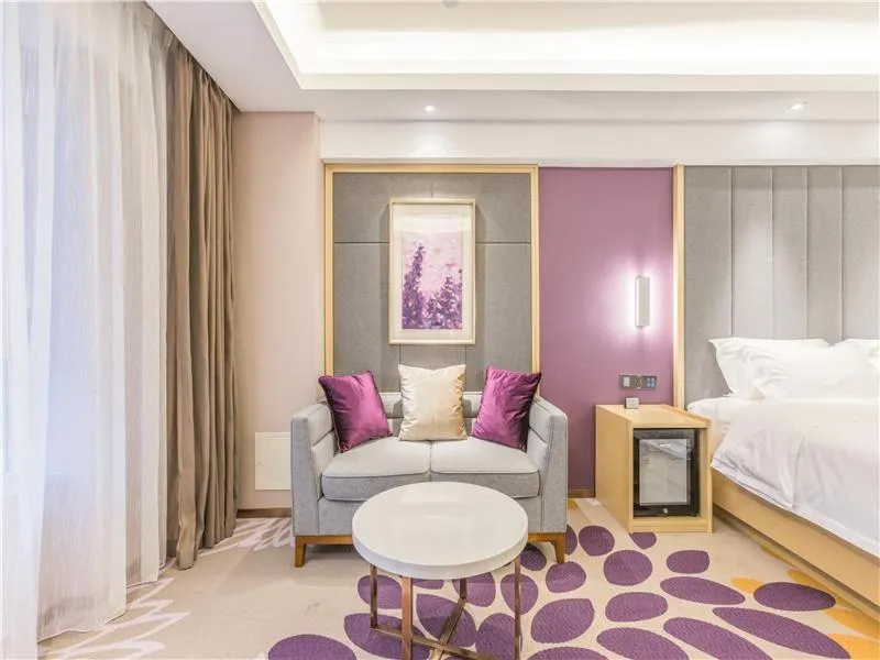 Bed in Lavande Hotel Langfang Dacheng Xinda Xintiandi Plaza